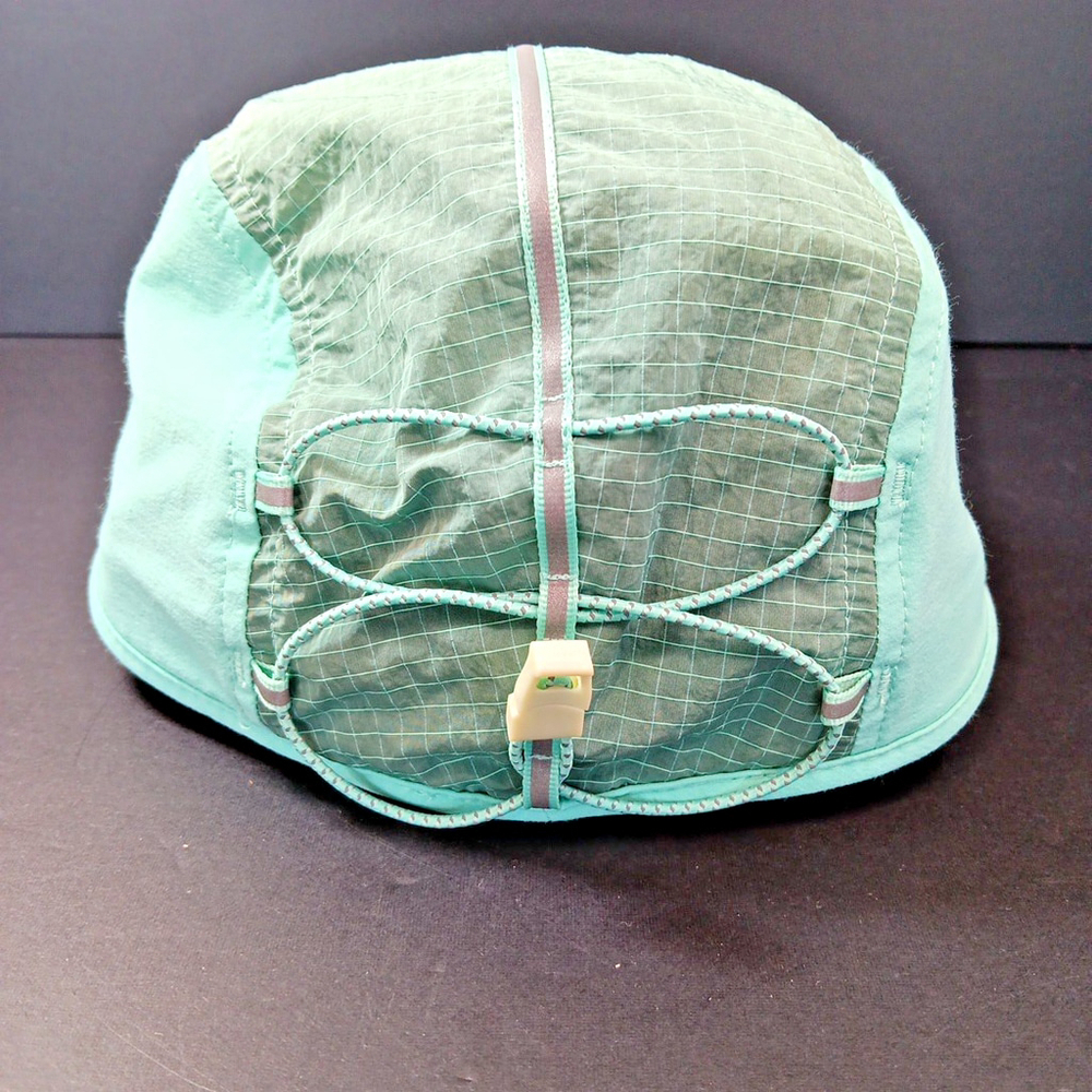 Size Small To Medium Lululemon Drawcord Hiking Cap Womens Wild Mint Dewy - Picture 3 of 12